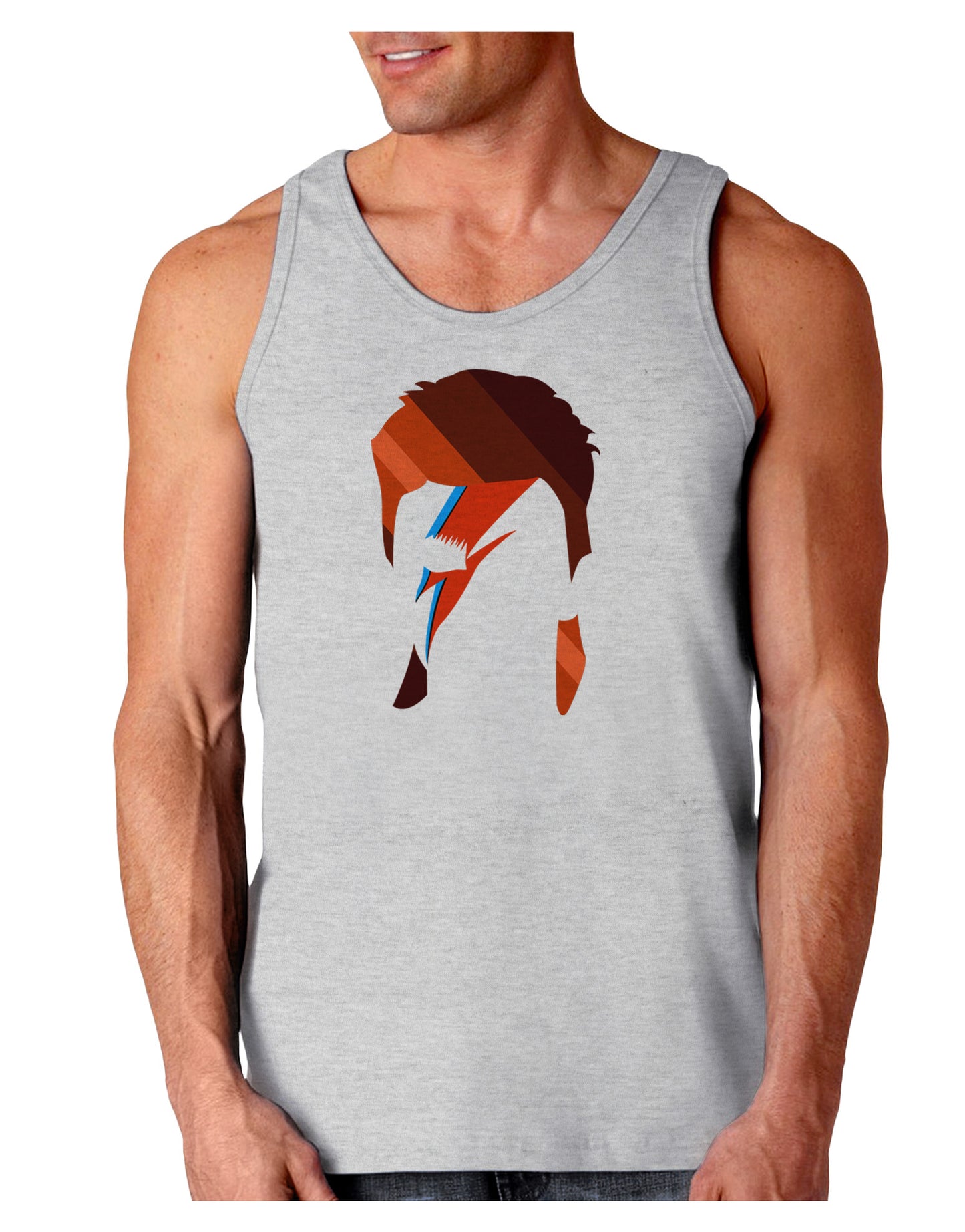 Star Man Loose Tank Top by-Loose Tank Top-TooLoud-AshGray-Small-Davson Sales