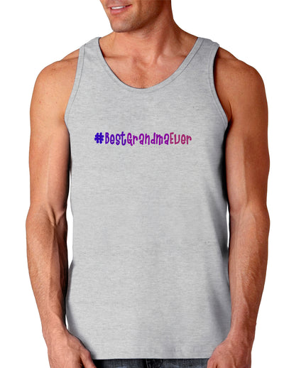 #BestGrandmaEver Loose Tank Top-Loose Tank Top-TooLoud-AshGray-Small-Davson Sales