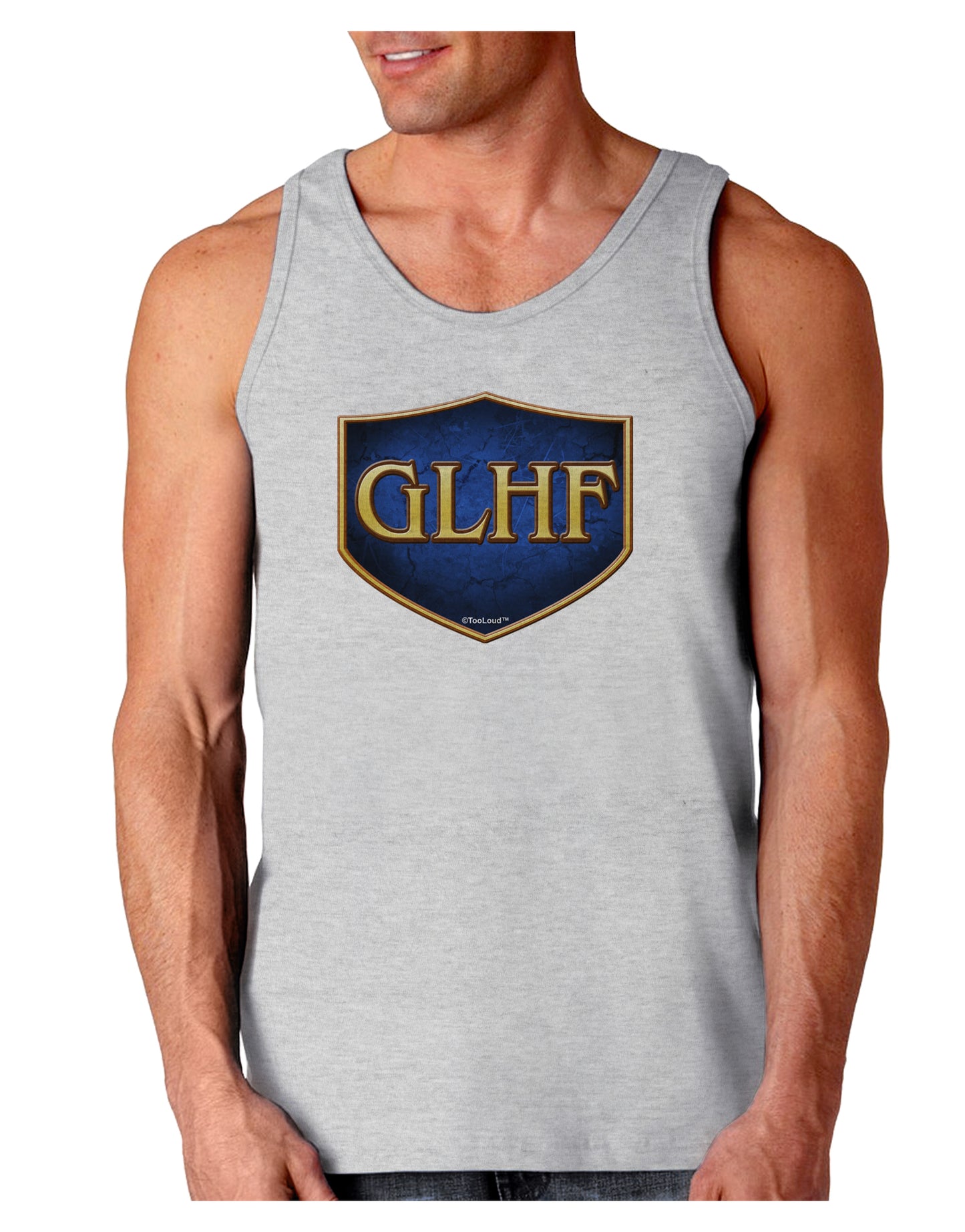 GLHF - Good Luck Have Fun Loose Tank Top by TooLoud-Loose Tank Top-TooLoud-AshGray-Small-Davson Sales