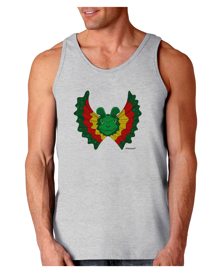 Dilophosaurus Design - Color Loose Tank Top by TooLoud-Loose Tank Top-TooLoud-White-Small-Davson Sales