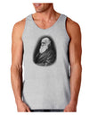 Charles Darwin Black and White Loose Tank Top by TooLoud-Loose Tank Top-TooLoud-AshGray-Small-Davson Sales