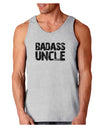 Badass Uncle Loose Tank Top by TooLoud-Loose Tank Top-TooLoud-AshGray-Small-Davson Sales