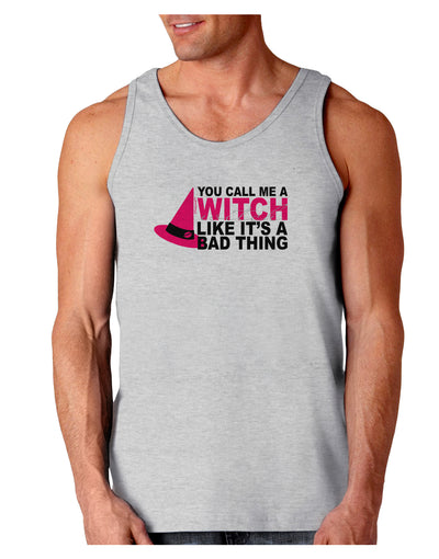 Witch - Bad Thing Hat Loose Tank Top-Loose Tank Top-TooLoud-AshGray-Small-Davson Sales