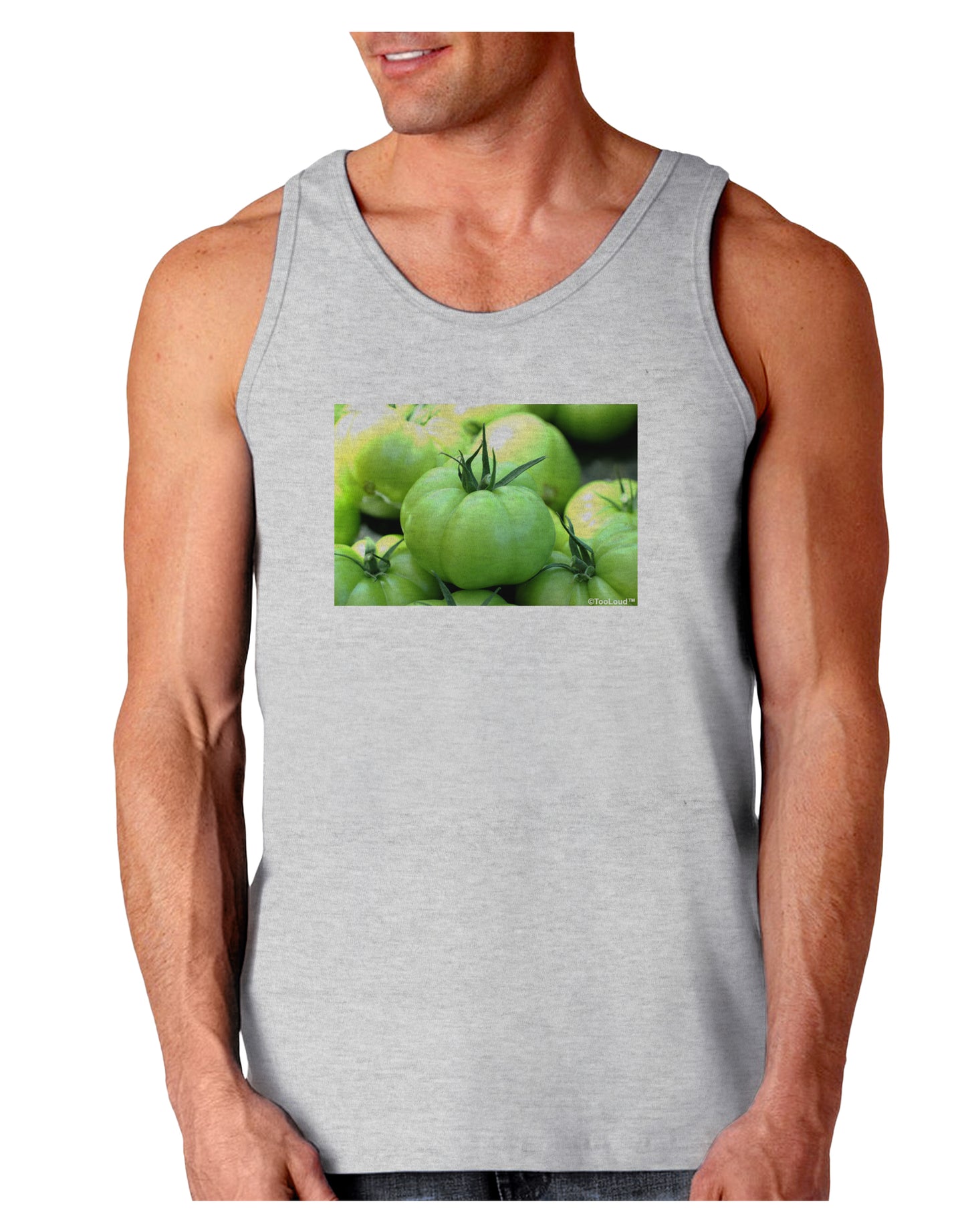 Buy Local - Green Tomatoes Loose Tank Top-Loose Tank Top-TooLoud-AshGray-Small-Davson Sales