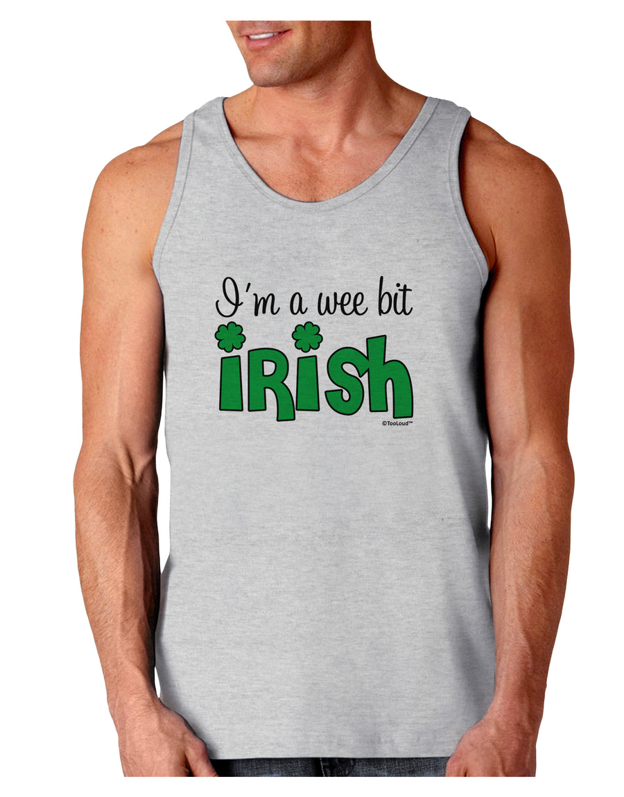 I'm A Wee Bit Irish Loose Tank Top by TooLoud-Loose Tank Top-TooLoud-White-Small-Davson Sales