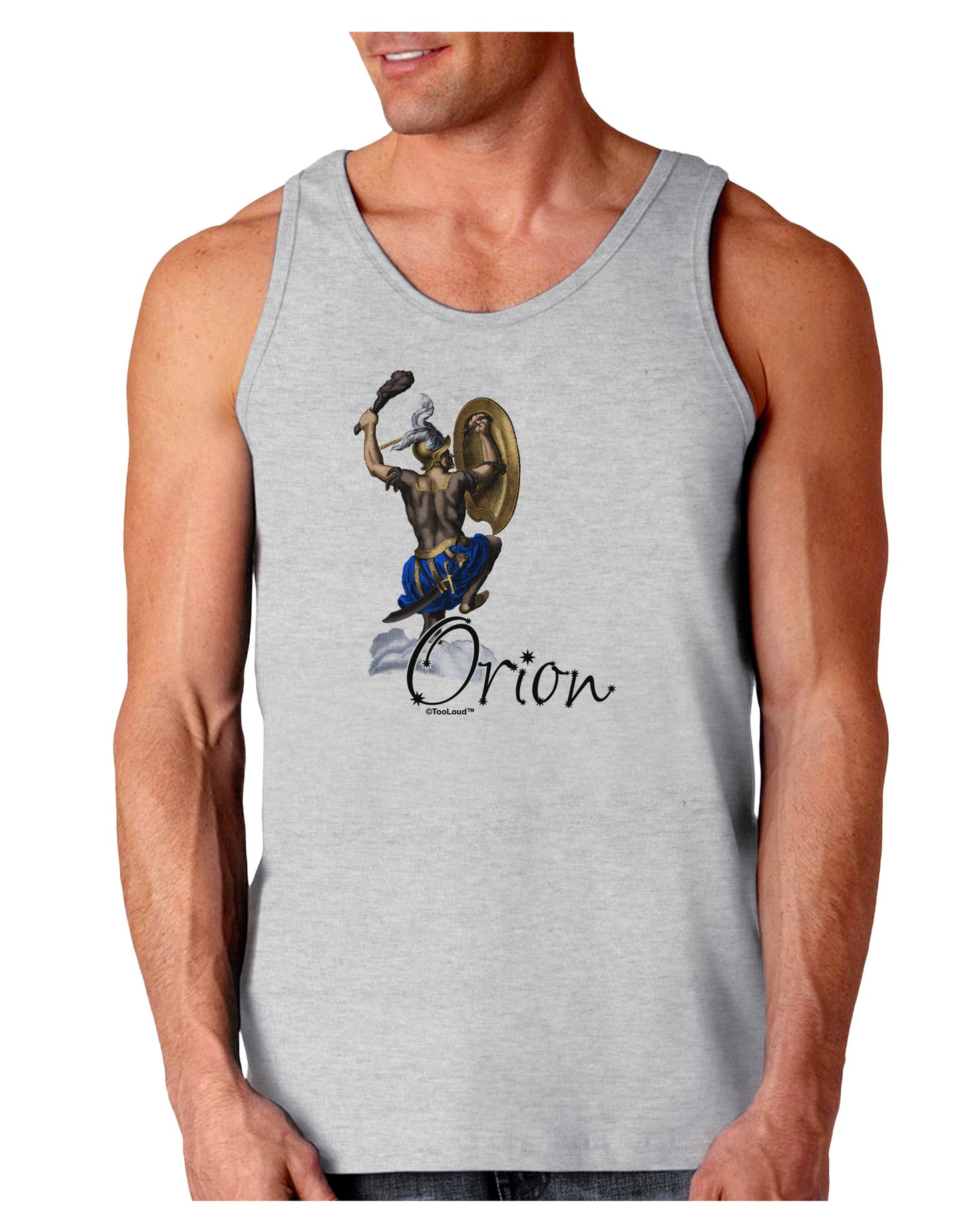 Orion Color Illustration Loose Tank Top-Loose Tank Top-TooLoud-AshGray-Small-Davson Sales