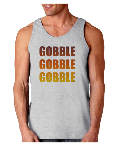 Gobble Gobble Gobble - Thanksgiving Loose Tank Top-Loose Tank Top-TooLoud-AshGray-Small-Davson Sales