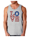 American Love Design - Distressed Loose Tank Top by TooLoud-Loose Tank Top-TooLoud-AshGray-Small-Davson Sales