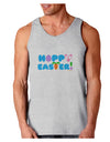 Cute Decorative Hoppy Easter Design Loose Tank Top by TooLoud-Loose Tank Top-TooLoud-AshGray-Small-Davson Sales