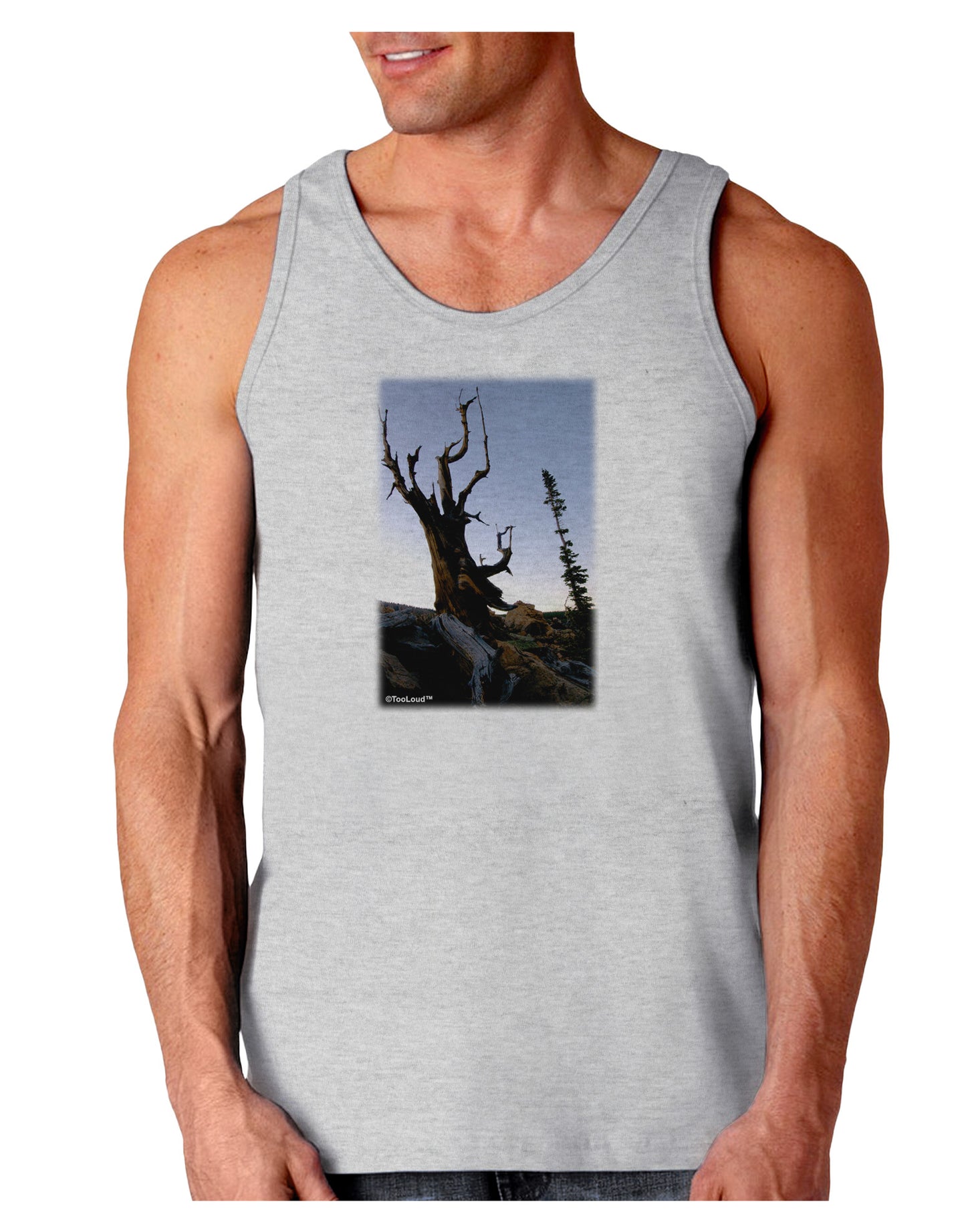 Colorado Mountain Scenery Loose Tank Top-Loose Tank Top-TooLoud-AshGray-Small-Davson Sales