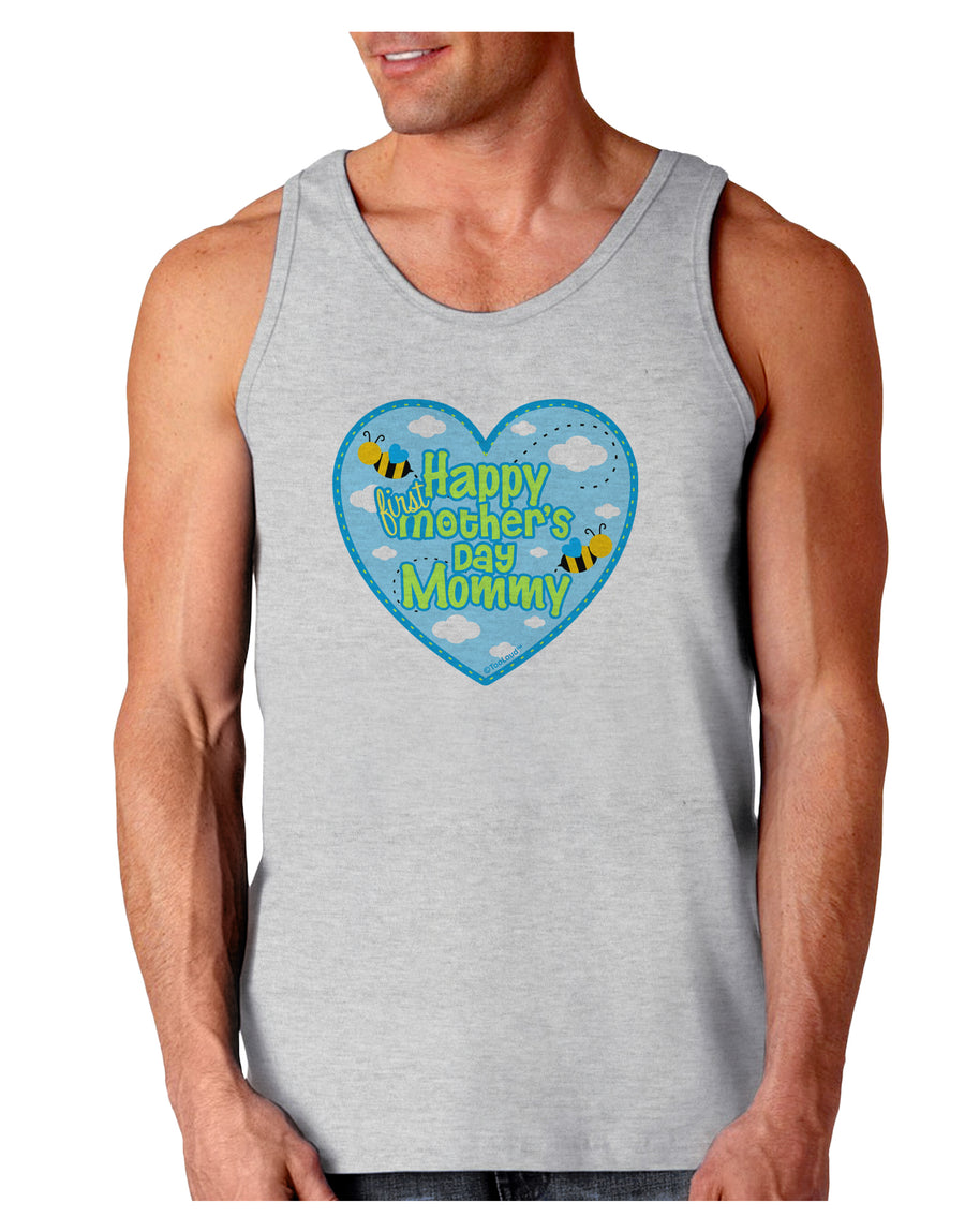 Happy First Mother's Day Mommy - Blue Loose Tank Top by TooLoud-Loose Tank Top-TooLoud-White-Small-Davson Sales