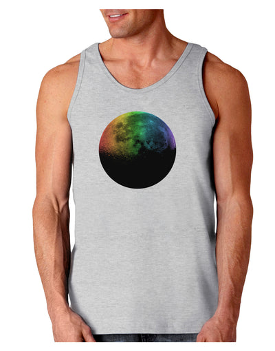 Rainbow Moon Loose Tank Top-Loose Tank Top-TooLoud-AshGray-Small-Davson Sales