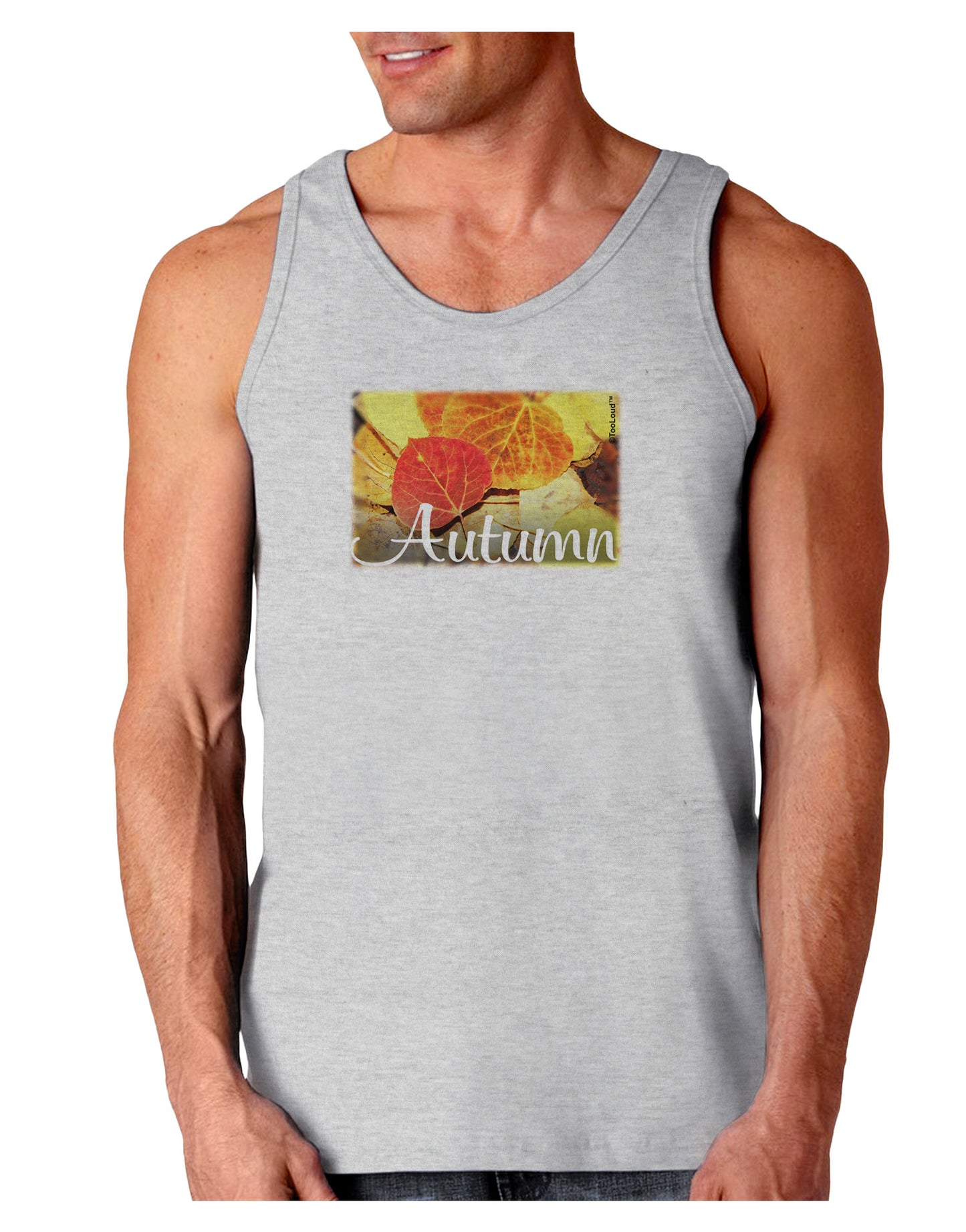 Colorado - Autumn Text Loose Tank Top-Loose Tank Top-TooLoud-AshGray-Small-Davson Sales