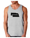 Nebraska - United States Shape Loose Tank Top by TooLoud-Loose Tank Top-TooLoud-AshGray-Small-Davson Sales