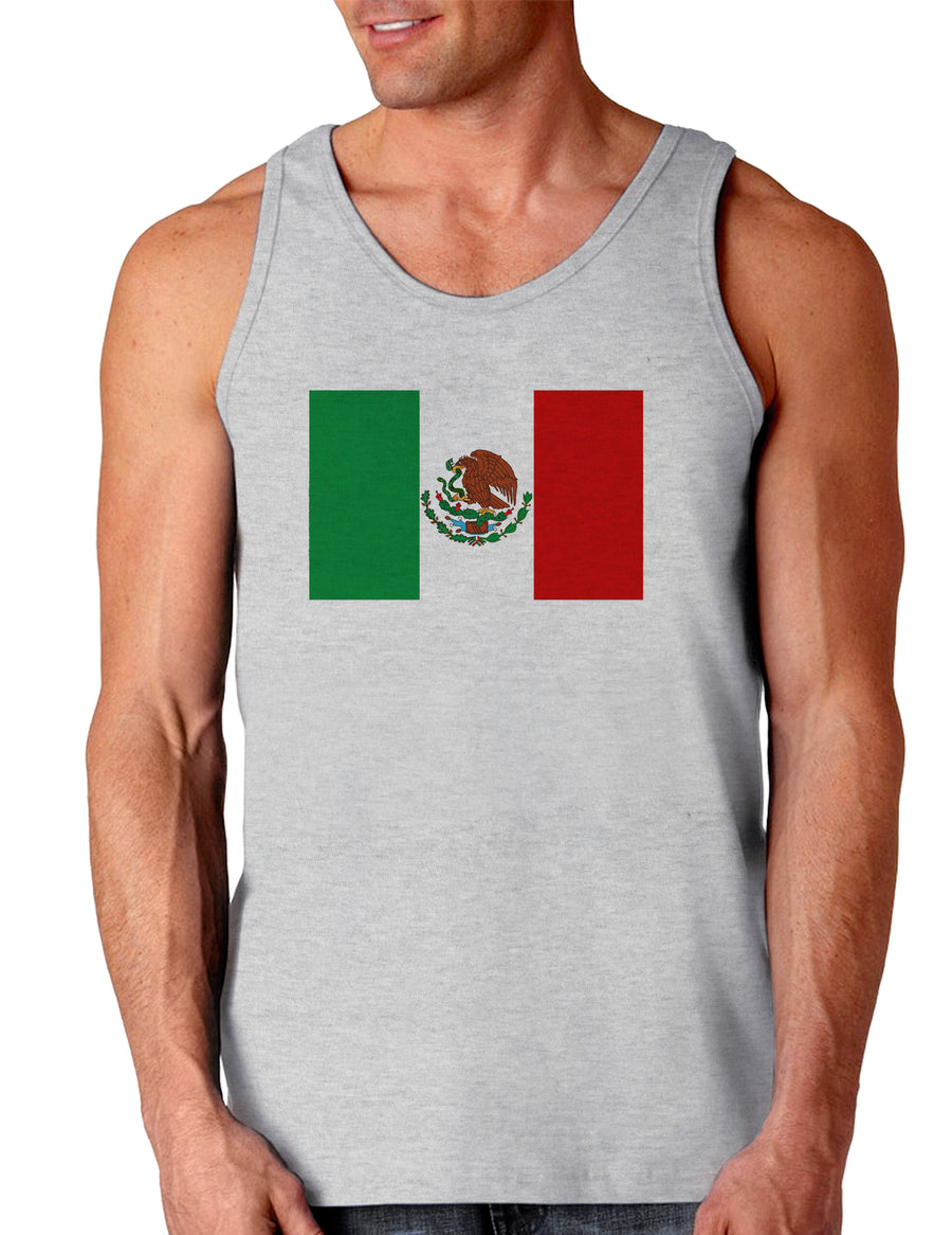 Mexican Flag Loose Tank Top-Loose Tank Top-TooLoud-White-Small-Davson Sales