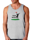 Tiger Would Loose Tank Top-Loose Tank Top-TooLoud-AshGray-Small-Davson Sales