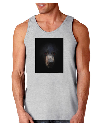 Scary Black Bear Loose Tank Top-Loose Tank Top-TooLoud-AshGray-Small-Davson Sales