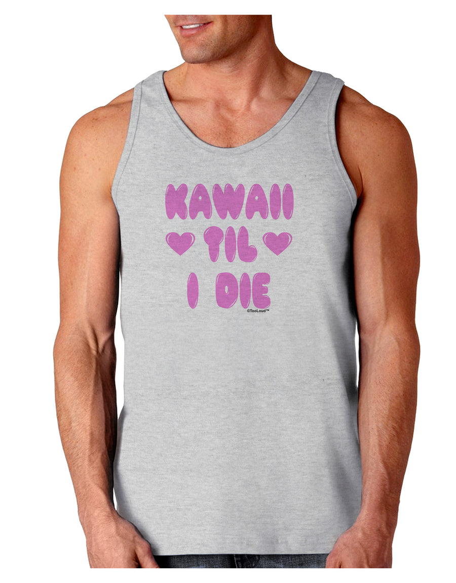 Kawaii Til I Die - Design - Magenta Loose Tank Top by TooLoud-Loose Tank Top-TooLoud-White-Small-Davson Sales