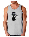 Black Cat Halloween Loose Tank Top-Loose Tank Top-TooLoud-AshGray-Small-Davson Sales