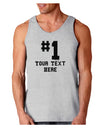 Personalized Number 1 Loose Tank Top by TooLoud-Loose Tank Top-TooLoud-AshGray-Small-Davson Sales