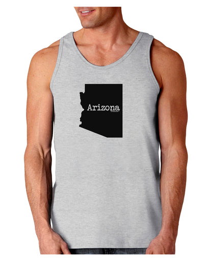 Arizona - United States Shape Loose Tank Top by TooLoud-Loose Tank Top-TooLoud-AshGray-Small-Davson Sales