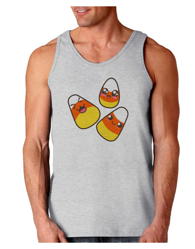 Cute Candy Corn Family Halloween Loose Tank Top-Loose Tank Top-TooLoud-AshGray-Small-Davson Sales