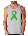 Lyme Disease Awareness Ribbon - Lime Green Loose Tank Top-Loose Tank Top-TooLoud-AshGray-Small-Davson Sales