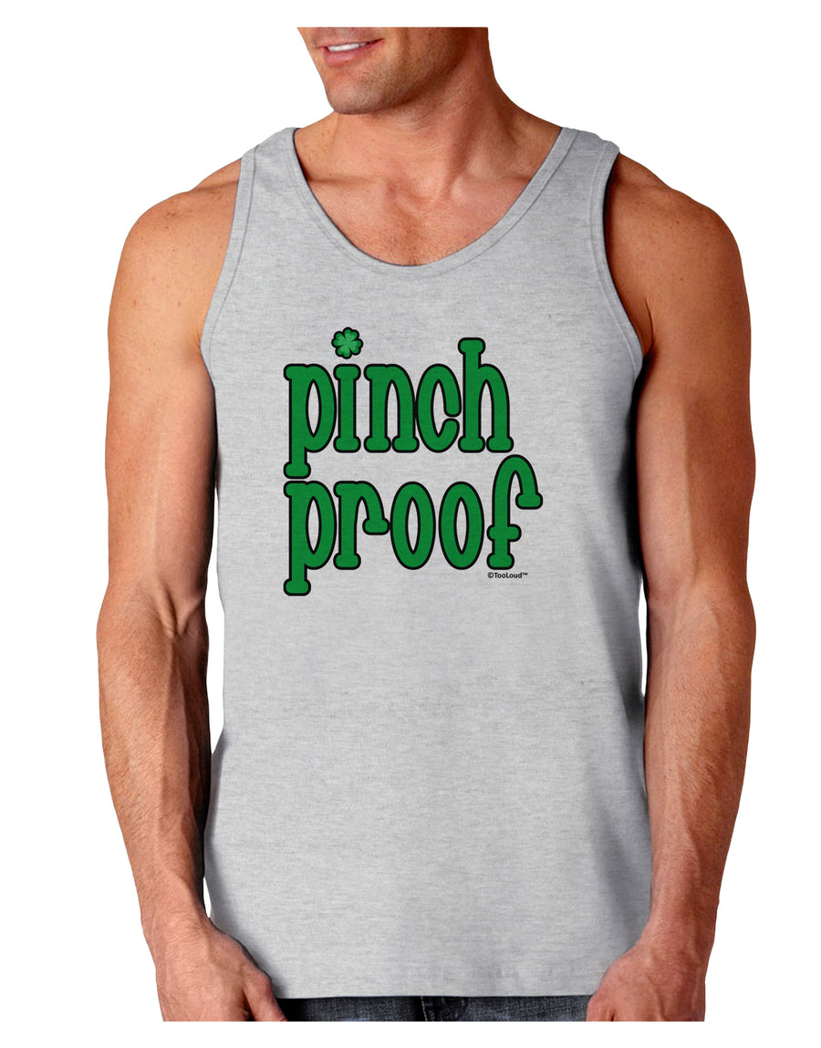 Pinch Proof - St. Patrick's Day Loose Tank Top by TooLoud-Loose Tank Top-TooLoud-White-Small-Davson Sales