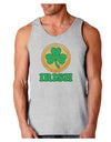 Shamrock Button - Irish Loose Tank Top by TooLoud-Loose Tank Top-TooLoud-AshGray-Small-Davson Sales