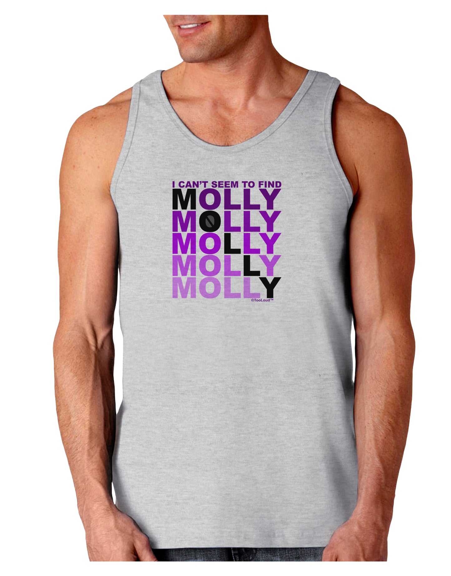 Find Molly Purple Loose Tank Top-Loose Tank Top-TooLoud-AshGray-Small-Davson Sales