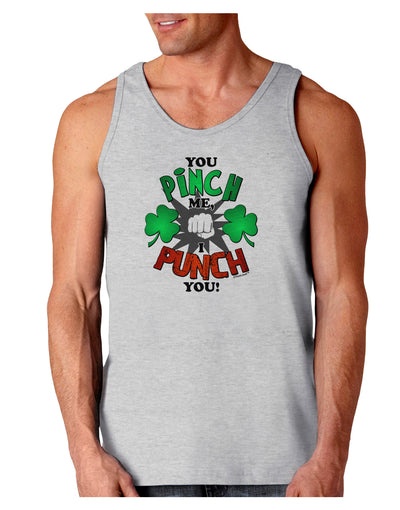 TooLoud You Pinch Me I Punch You Loose Tank Top-Loose Tank Top-TooLoud-AshGray-Small-Davson Sales