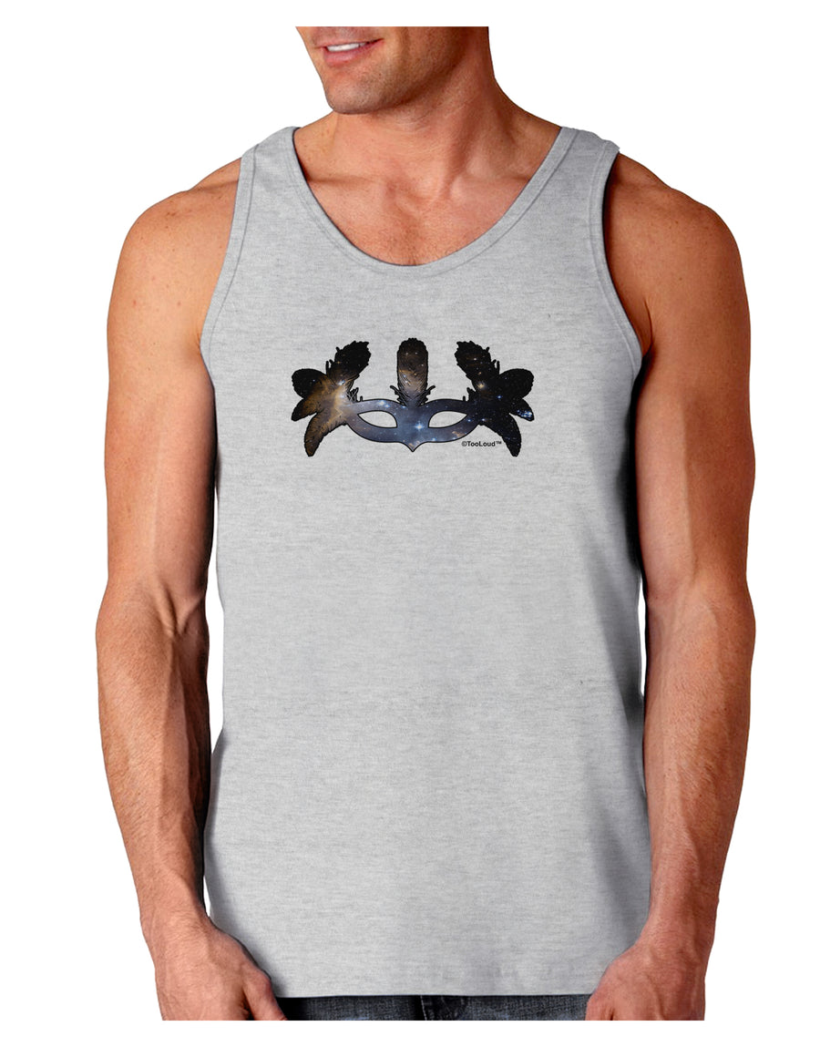 Galaxy Masquerade Mask Loose Tank Top by TooLoud-Loose Tank Top-TooLoud-White-Small-Davson Sales