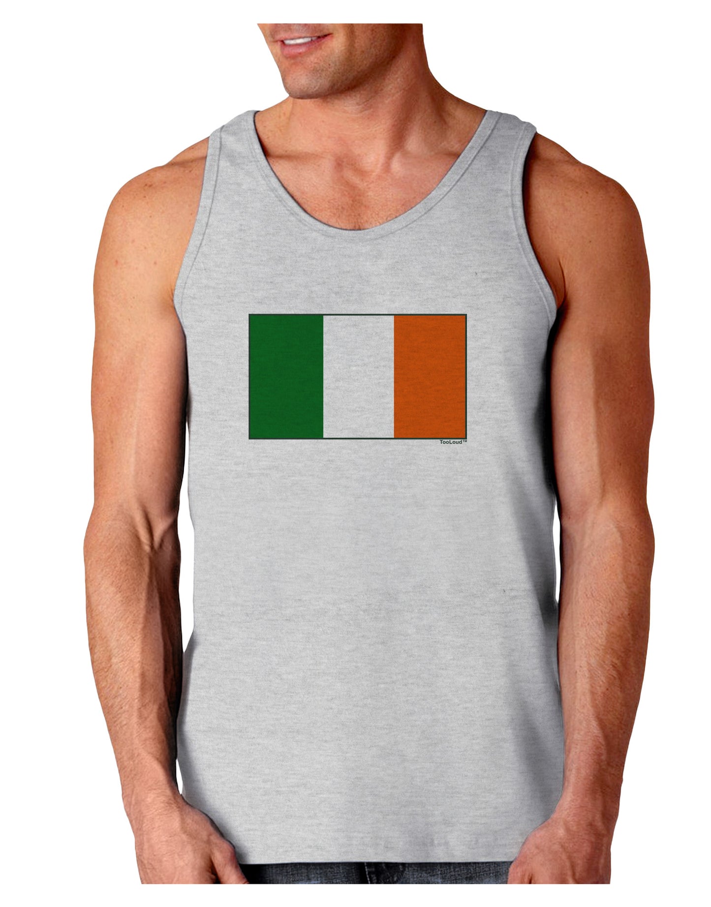 Irish Flag - Flag of Ireland Loose Tank Top-Loose Tank Top-TooLoud-AshGray-Small-Davson Sales