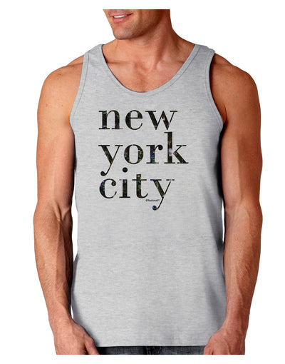 New York City - City Lights Loose Tank Top by TooLoud-Loose Tank Top-TooLoud-AshGray-Small-Davson Sales