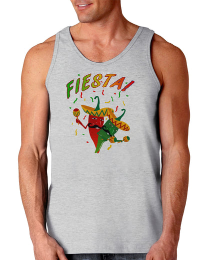 Chili Love Fiesta Loose Tank Top-Loose Tank Top-TooLoud-AshGray-Small-Davson Sales