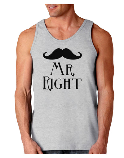 - Mr Right Loose Tank Top-Loose Tank Top-TooLoud-AshGray-Small-Davson Sales