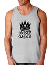 King Dad Loose Tank Top-Loose Tank Top-TooLoud-AshGray-Small-Davson Sales