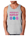 TooLoud Eggspert Hunter - Easter - Pink Loose Tank Top-Loose Tank Top-TooLoud-AshGray-Small-Davson Sales