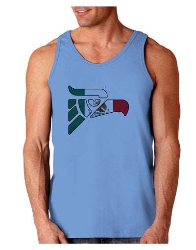 Hecho en Mexico Eagle Symbol - Mexican Flag Loose Tank Top by TooLoud-Loose Tank Top-TooLoud-CarolinaBlue-Small-Davson Sales