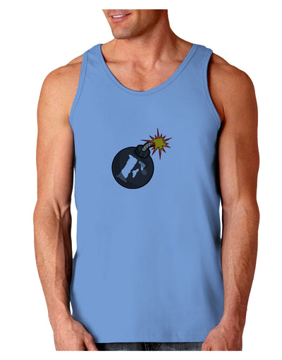 F-Bomb Funny Loose Tank Top by TooLoud-TooLoud-CarolinaBlue-Small-Davson Sales