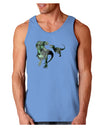 Jurassic Dinosaur Metallic - Silver Loose Tank Top by TooLoud-Loose Tank Top-TooLoud-CarolinaBlue-Small-Davson Sales