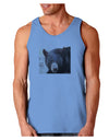 Staring Black Bear Loose Tank Top-Loose Tank Top-TooLoud-CarolinaBlue-Small-Davson Sales