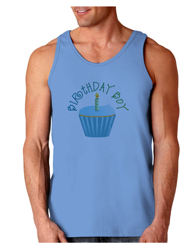 Birthday Boy - Candle Cupcake Loose Tank Top by TooLoud-Loose Tank Top-TooLoud-CarolinaBlue-Small-Davson Sales