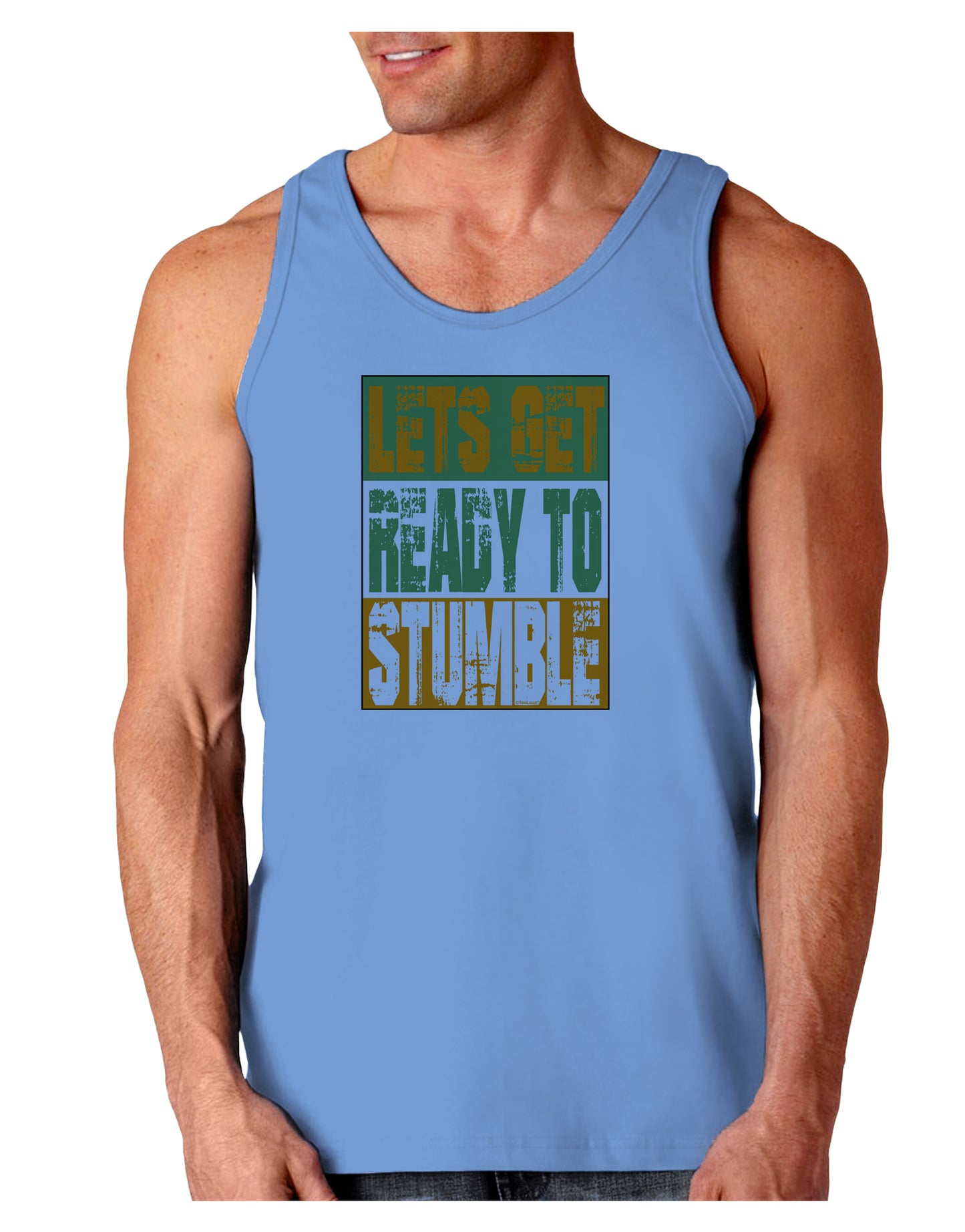 Lets Get Ready To Stumble Loose Tank Top by TooLoud-TooLoud-CarolinaBlue-Small-Davson Sales