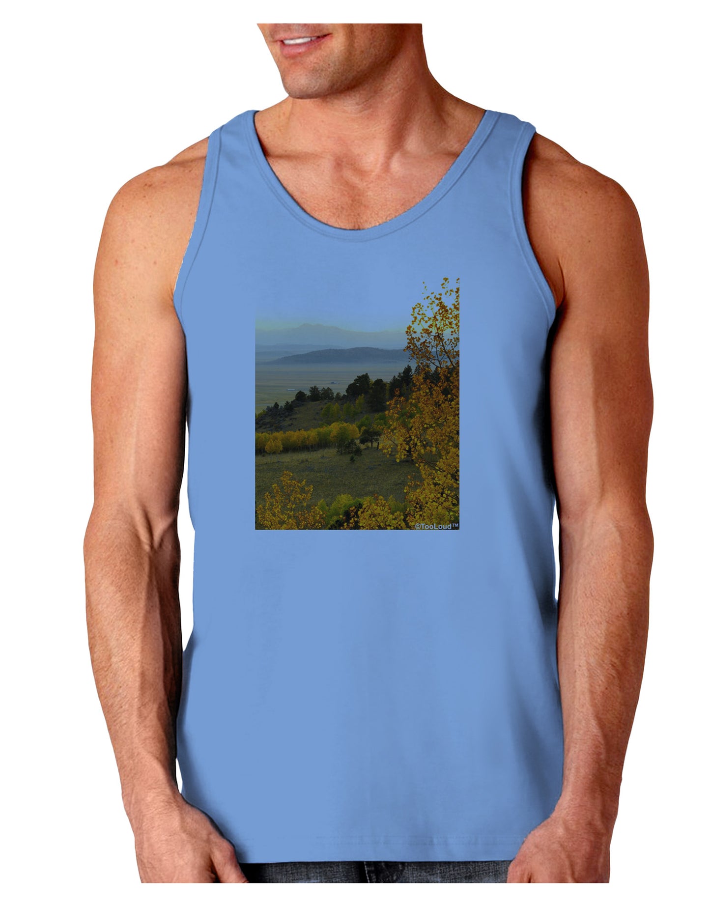 Nature Photography - Gentle Sunrise Loose Tank Top by-Loose Tank Top-TooLoud-CarolinaBlue-Small-Davson Sales