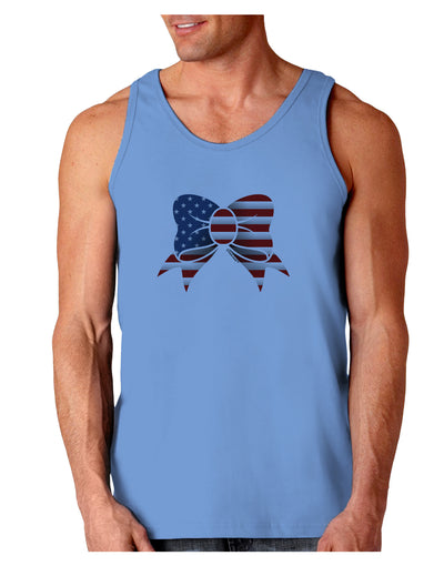 Patriotic Bow Loose Tank Top-Loose Tank Top-TooLoud-CarolinaBlue-Small-Davson Sales