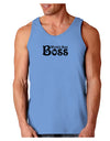 World's Best Boss - Boss Day Loose Tank Top-Loose Tank Top-TooLoud-CarolinaBlue-Small-Davson Sales