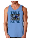 True Native American Loose Tank Top-Loose Tank Top-TooLoud-CarolinaBlue-Small-Davson Sales