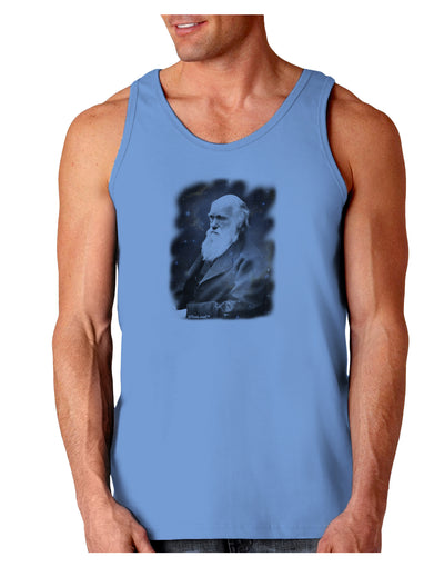 Charles Darwin In Space Loose Tank Top by TooLoud-Loose Tank Top-TooLoud-CarolinaBlue-Small-Davson Sales