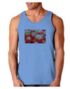 Watercolor Tomatoes Loose Tank Top-Loose Tank Top-TooLoud-CarolinaBlue-Small-Davson Sales